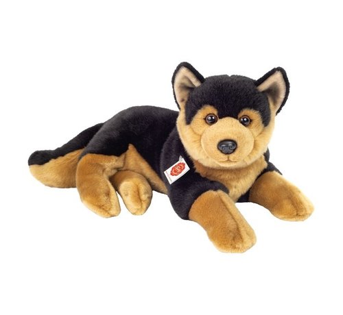 Hermann Teddy Stuffed Animal Sheepdog Lying 45cm