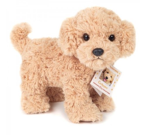 Hermann Teddy Stuffed Animal Dog Cockapoo Standing 23cm