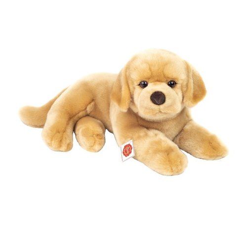 Hermann Teddy Knuffel Hond Labrador Retriever Liggend 45cm