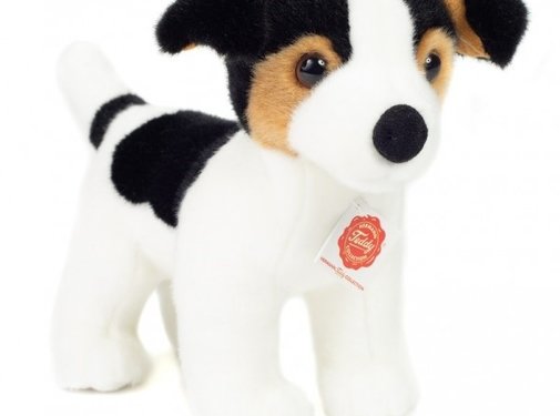Hermann Teddy Knuffel Hond Jack Russel Terrier 28cm