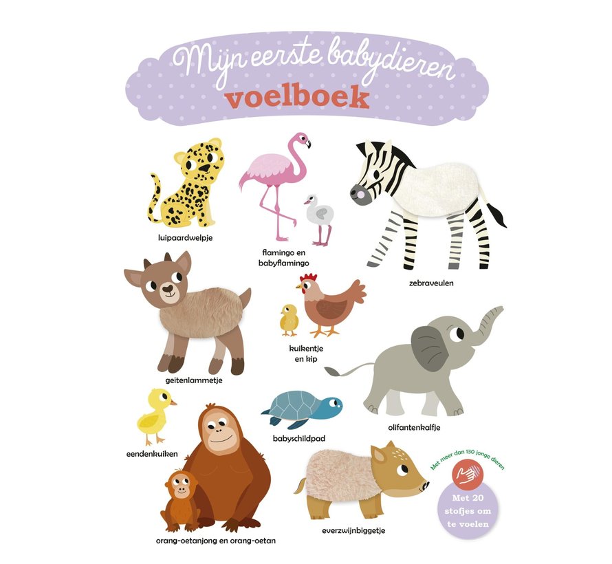 Mijn eerste babydieren voelboek