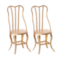 Vintage chair, Micro - Gold, 2 pack