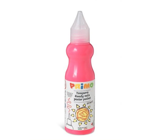 Primo Plakkaatverf in Spuitflesje Fluor Roze 50ml