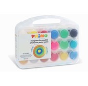 Primo Plakkaatverf Metal+Fluo (18x25ml) in koffer