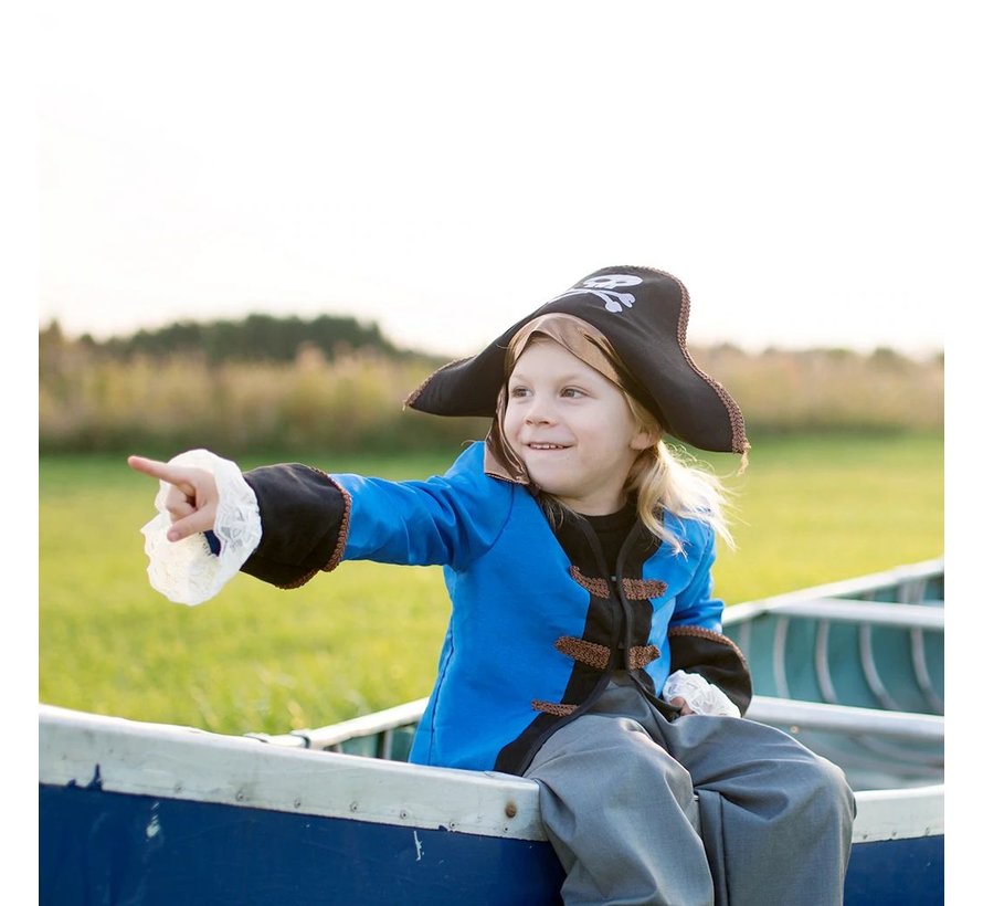 Commodore Pirate Jacket, Pant and Hat Size 3-4