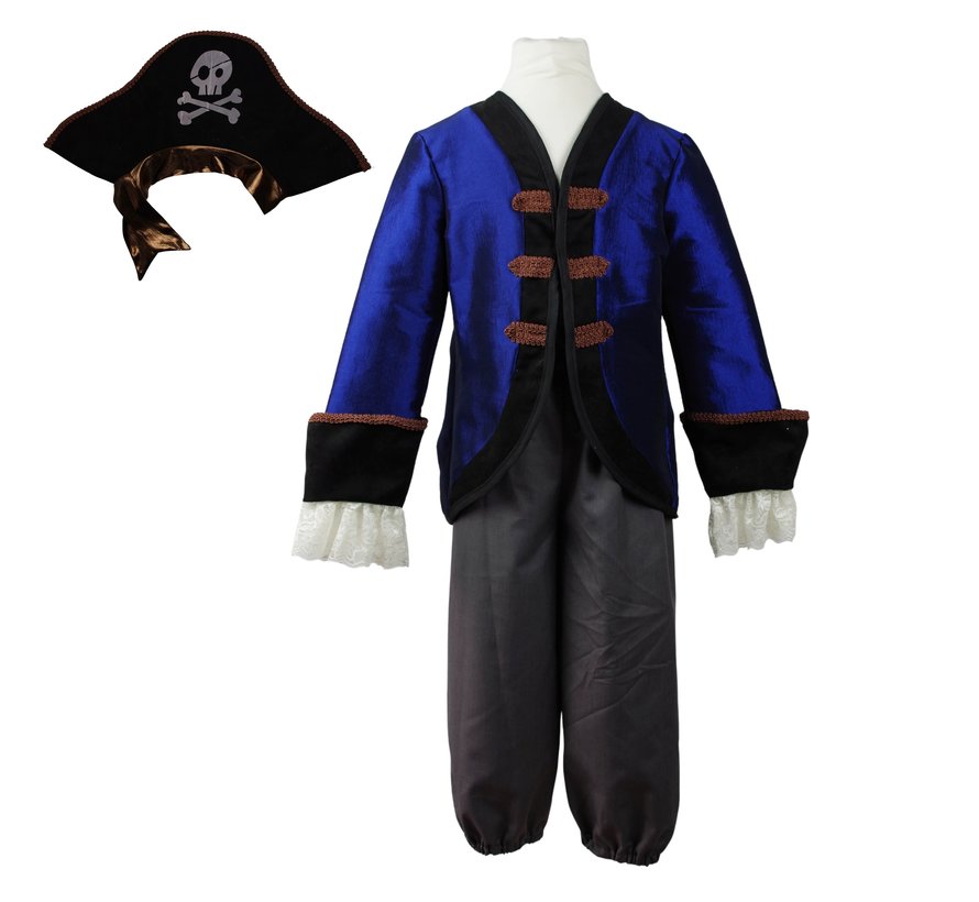 Commodore Pirate Jacket, Pant and Hat Size 3-4