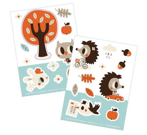 Bora Sheets Paper Stickers Henry & Hetty