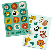 Stickerset Jungle