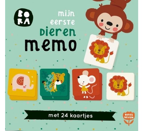 Bora Mijn eerste dieren memo 24 kaartjes