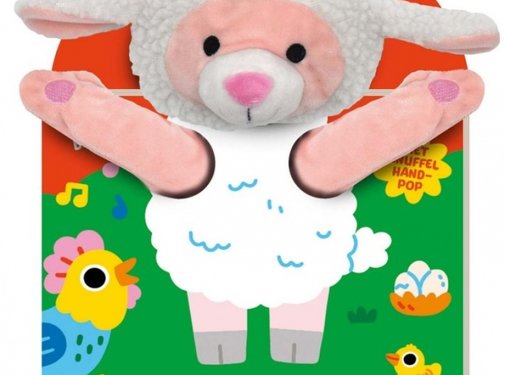 Image Books Handpopboek - kom je spelen? schaap