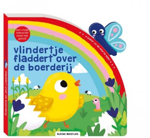 Image Books Kleine Beestjes Vlindertje Fladdert over de Boerderij