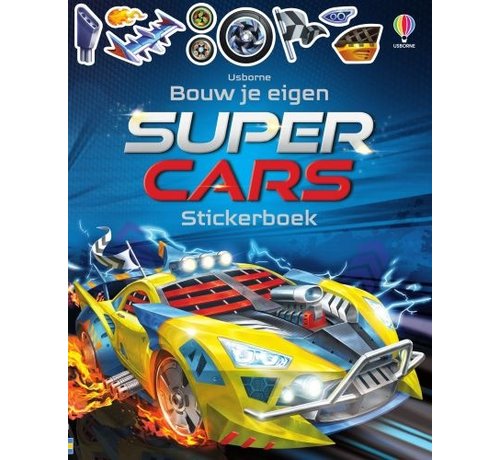 Uitgeverij Usborne Supercars stickerboek