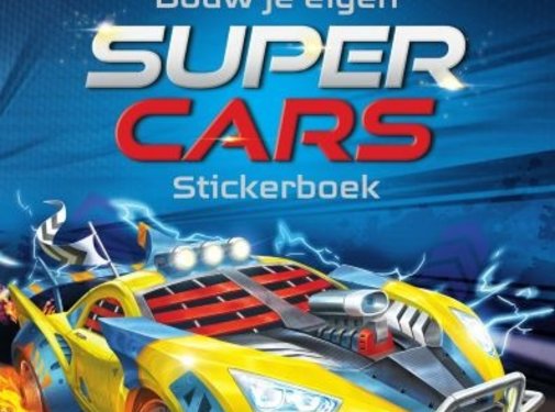 Uitgeverij Usborne Supercars stickerboek
