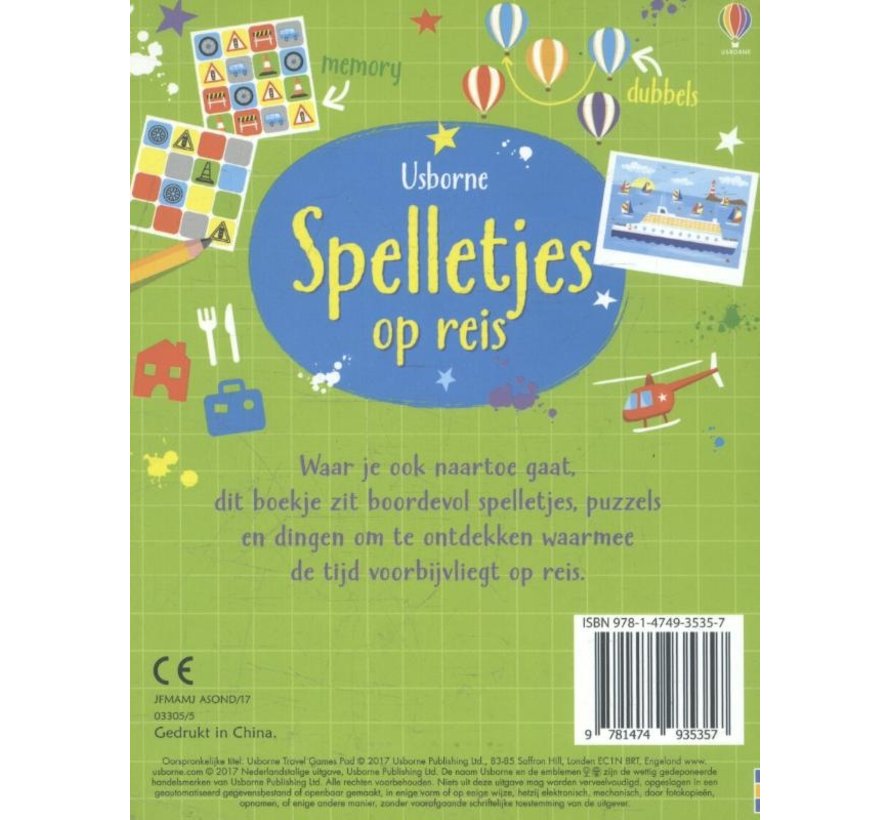 Spelletjes op reis