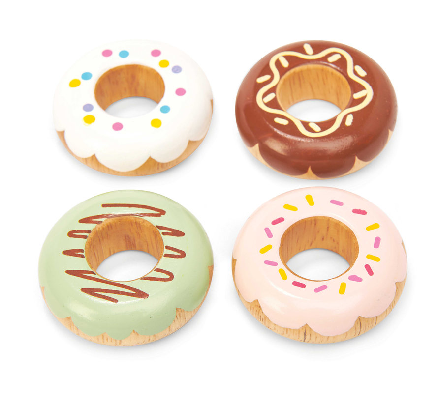 Doughnuts set 4-delig