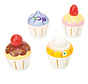 Cupcakes Set 4-delig