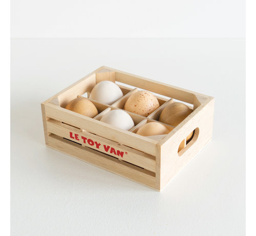 Le Toy Van Farms Eggs Half Dozen