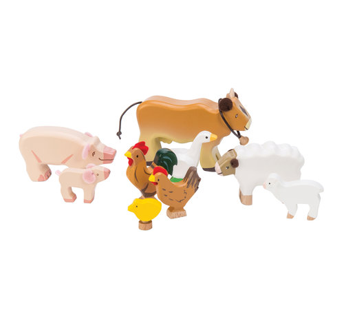 Le Toy Van Boerderijdieren Set Hout