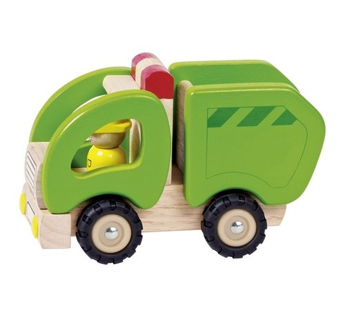 GOKI Vuilniswagen Hout