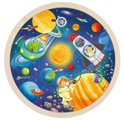 GOKI Puzzle Space Wood 57pcs