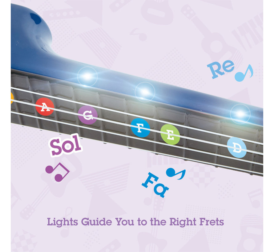 Learn with Lights Ukulele Blue