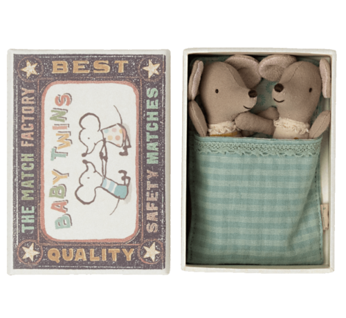 Maileg Twins, Baby mice in matchbox