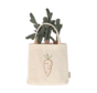 Carrots in shopping bag