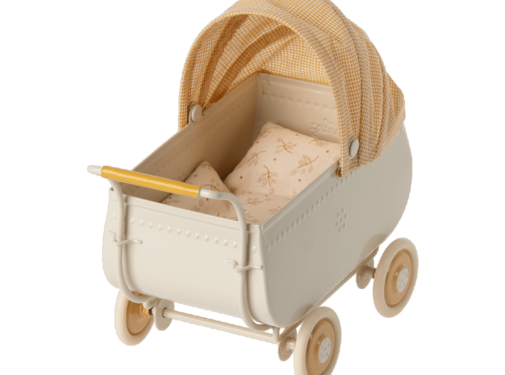 Maileg Pram, Micro - Yellow