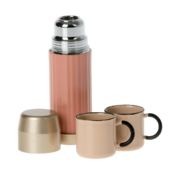 Maileg Thermos and cups - Soft coral