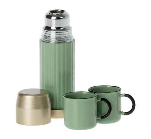 Maileg Thermos and cups - Mint