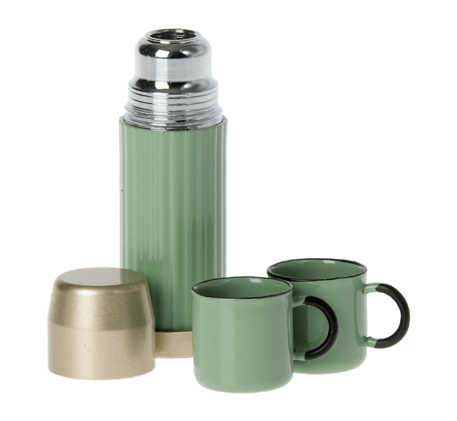 Thermos and cups - Mint