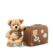 Steiff Fynn Teddy bear in suitcase, beige