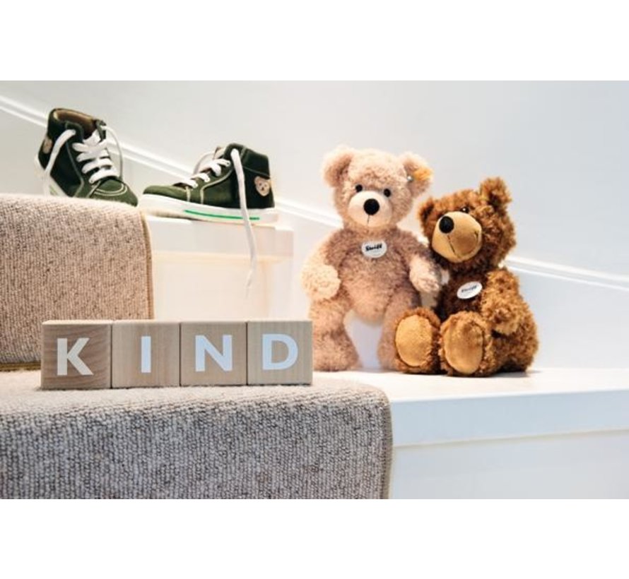 Knuffel Teddybeer Fynn beige 28cm