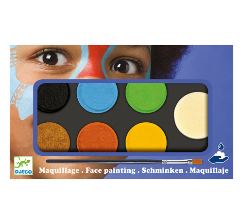 Djeco Maquillage - Palette 6 colours - Nature