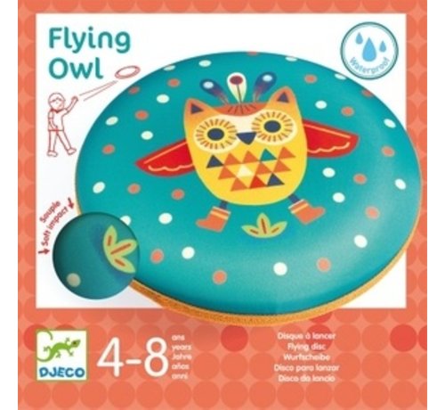 Djeco Werpschijf Frisbee Flying Owl