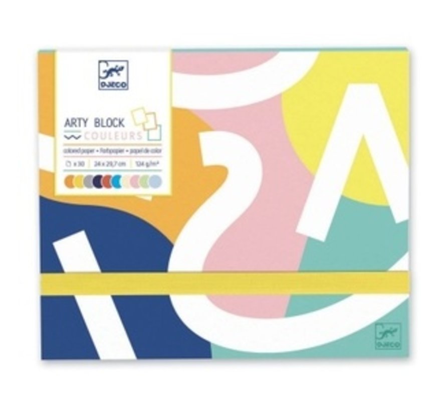 Kleurpapier Arty Block Couleurs