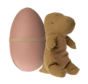 Gantosaurus in egg, Medium - Dark ocher