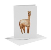 MiesToGo Wenskaart Alpaca