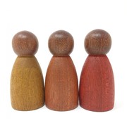 Grapat Houten Poppetjes Dark Warm Nins 18-188B