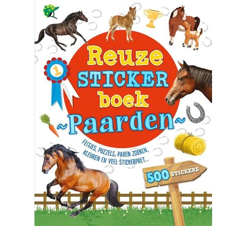 Reuze stickerboek Paarden