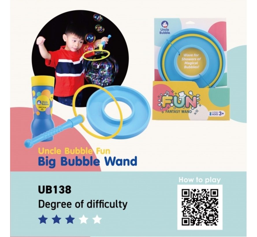 Fun Big Bubble Wand