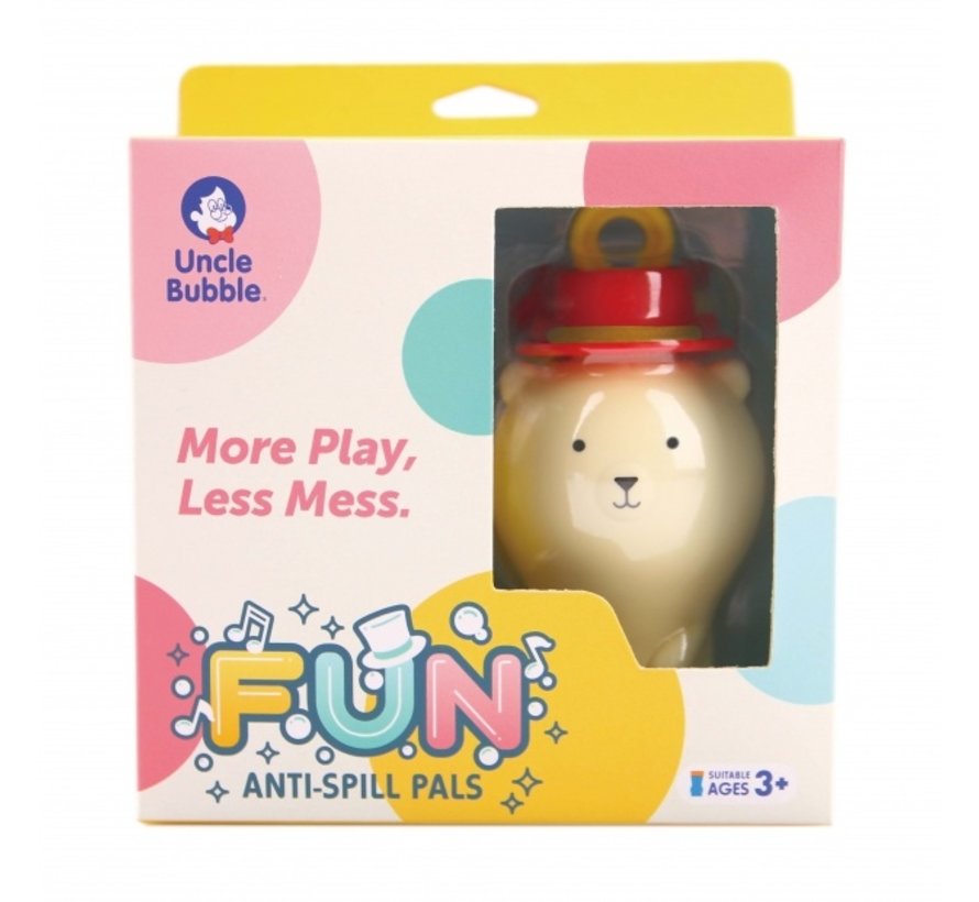 Fun Anti-Spill Pals - White Bear