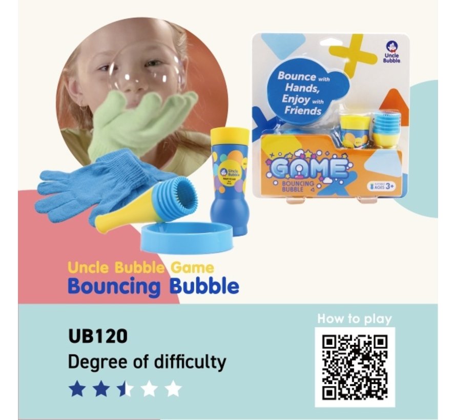 Bellenblaas Bouncing Bubble Set