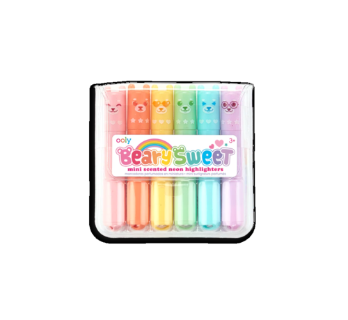 Ooly Beary Sweet Mini Scented Highlighters