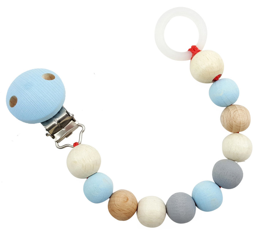 Pacifier Strap Nature Blue