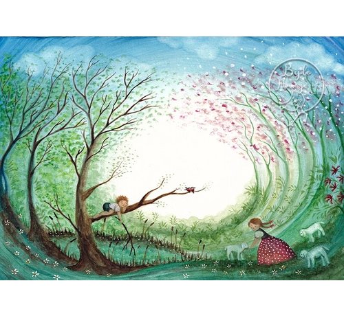 Postkaart Springtime