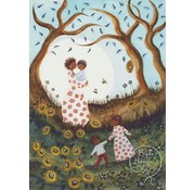 Postkaart Sun flowers