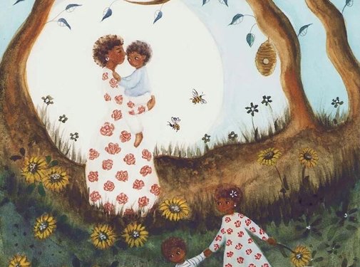 Bijdehansje Postkaart Sun flowers