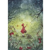 Postkaart strawberry dream