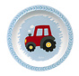 Bord Melamine Tractor Blauw